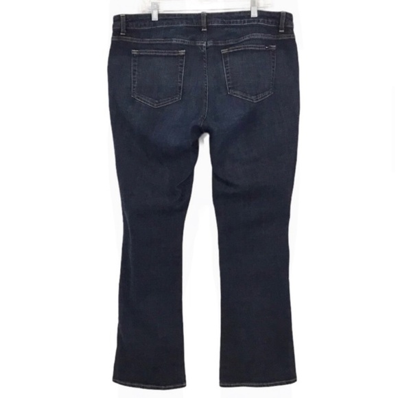 TOMMY HILFIGER Bootcut Dark Rinse Size 10S - Picture 6 of 11